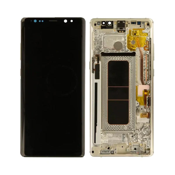 Touch screen originale ricondizionato Samsung Galaxy Note 8 N950 oro