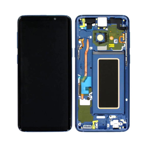 Touch screen originale ricondizionato Samsung Galaxy S9 G960 blu