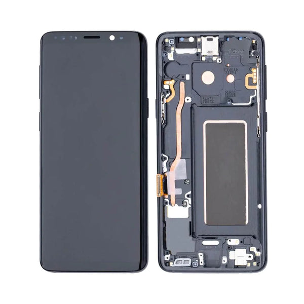 Schermo touch originale ricondizionato Samsung Galaxy S9 G960 nero