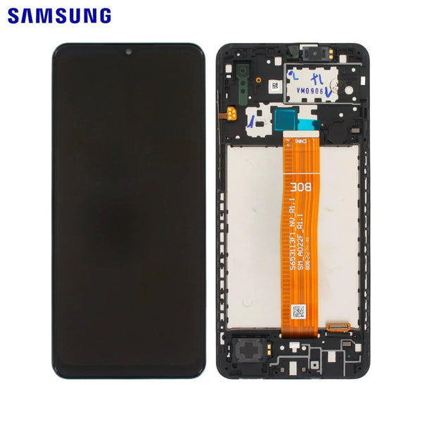 Touch Screen Originale Samsung Galaxy A02 A022F GH82-25249A GH82-25250A Nero
