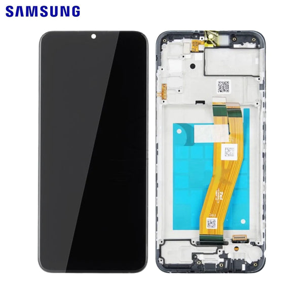 Touch screen originale Samsung Galaxy A02s A025 GH81-18456A GH81-20118A (NON UE) Nero