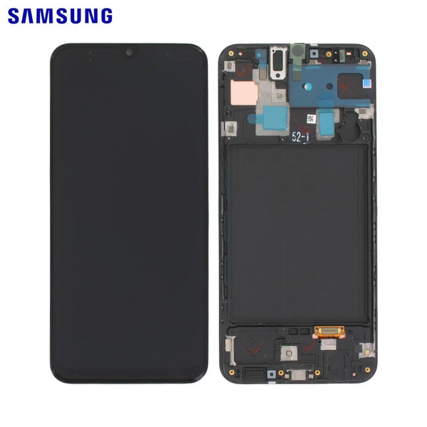 Schermo touch originale Samsung Galaxy A30 A305 GH82-19202A nero