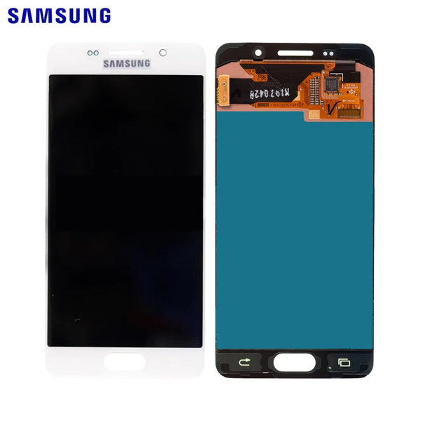 Schermo tattile originale Samsung Galaxy A3 2016 A310 GH97-18249A bianco