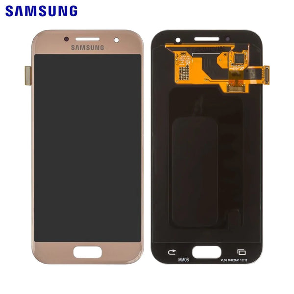 Touch Screen Originale Samsung Galaxy A3 2017 A320 GH97-19732D GH97-19753D Rosa