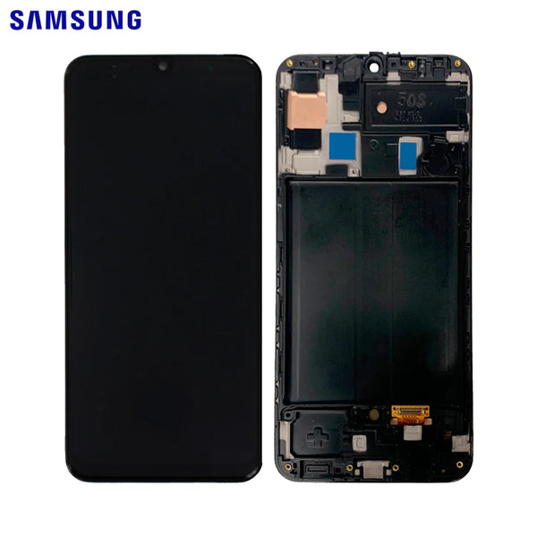 Touch Screen Originale Samsung Galaxy A50 A505 GH82-19204A GH82-19289A GH82-19711A GH82-19713A GH82-19714A Nero