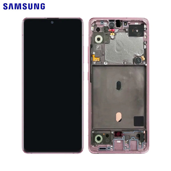 Schermo touch originale Samsung Galaxy A51 5G A516 GH82-22945C GH82-23100C GH82-23124C Prismatico rosa
