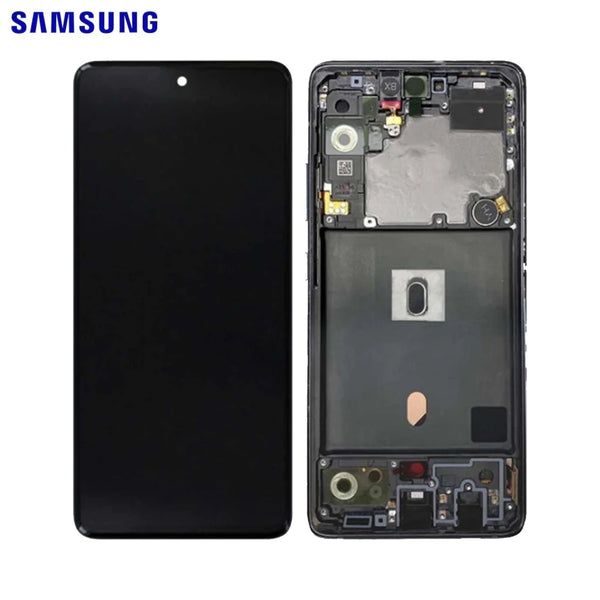 Schermo touch originale Samsung Galaxy A51 5G A516 GH82-23100A GH82-23124A nero prismatico