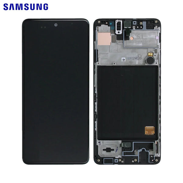 Touch Screen Originale Samsung Galaxy A51 A515 GH82-21669A GH82-21680A GH82-22083A GH82-22084A Nero