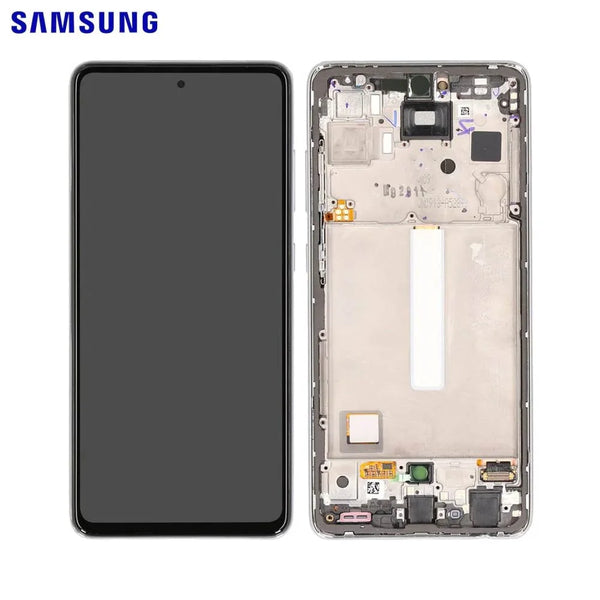 Touch Screen Originale Samsung Galaxy A52s 5G A528 GH82-26861D GH82-26863D GH82-26909D GH82-26910D Bianco