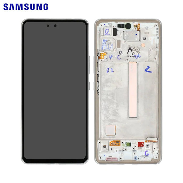 Touch Screen Originale Samsung Galaxy A53 5G A536 GH82-28024B GH82-28025B Bianco