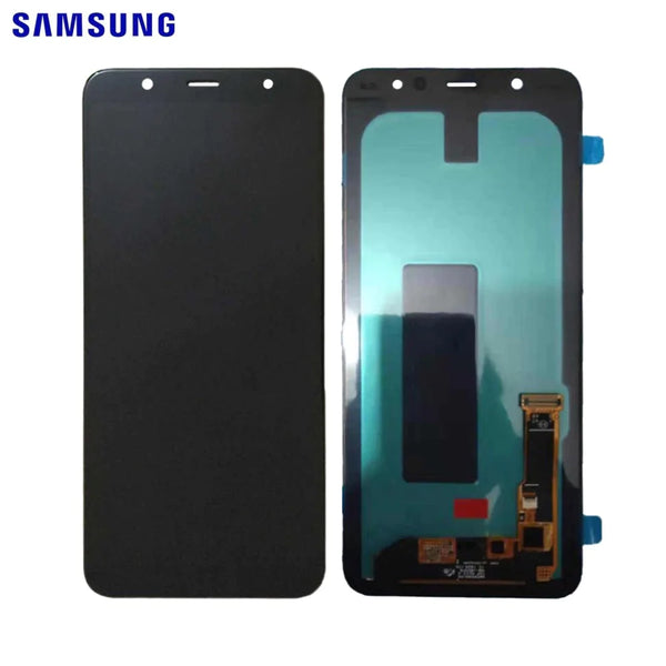 Schermo touch originale Samsung Galaxy A6 Plus A605 GH97-21878A GH97-21907A nero