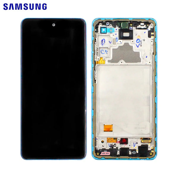 Touch Screen Originale Samsung Galaxy A72 4G A725 GH82-25460B GH82-25463B GH82-25624B GH82-25849B Blu Fantastico