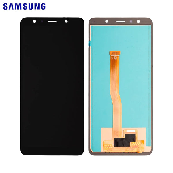 Touch Screen Originale Samsung Galaxy A7 2018 A750 GH96-12078A Nero