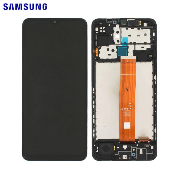 Touch Screen Originale Samsung Galaxy M12 M127 GH82-25042A GH82-25043A Nero