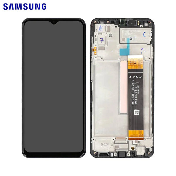 Touch Screen Originale Samsung Galaxy M23 5G M236 GH82-28487A GH82-28488A Nero