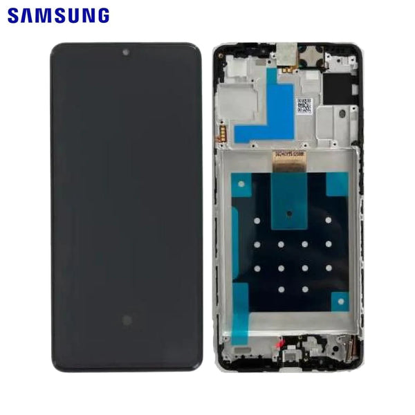 Touch Screen Originale Samsung Galaxy M55 5G M556 GH81-25791A Nero