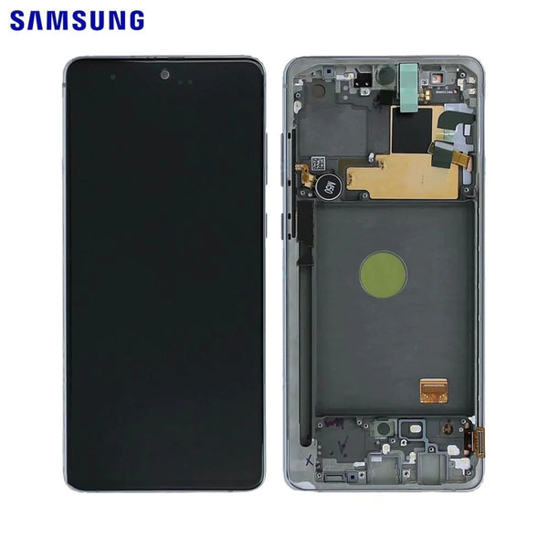 Touch Screen Originale Samsung Galaxy Note 10 Lite N770 GH82-22055B GH82-22192B GH82-22193B GH82-22194B Argento