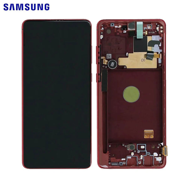 Touch Screen Originale Samsung Galaxy Note 10 Lite N770 GH82-22055C GH82-22192C GH82-22193C GH82-22194C Rosso