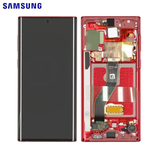 Touch Screen Originale Samsung Galaxy Note 10 N970 GH82-20818E Rosso