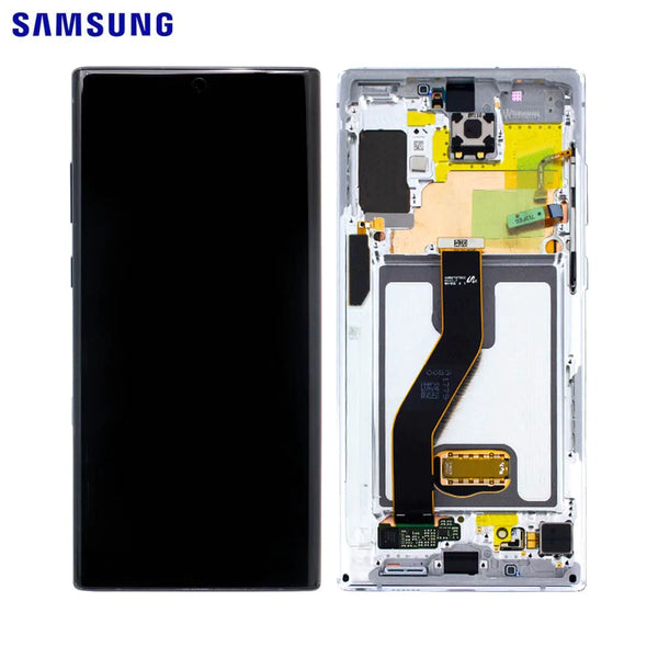 Touch Screen Originale Samsung Galaxy Note 10 Plus N975 GH82-20838B GH82-20900B Bianco