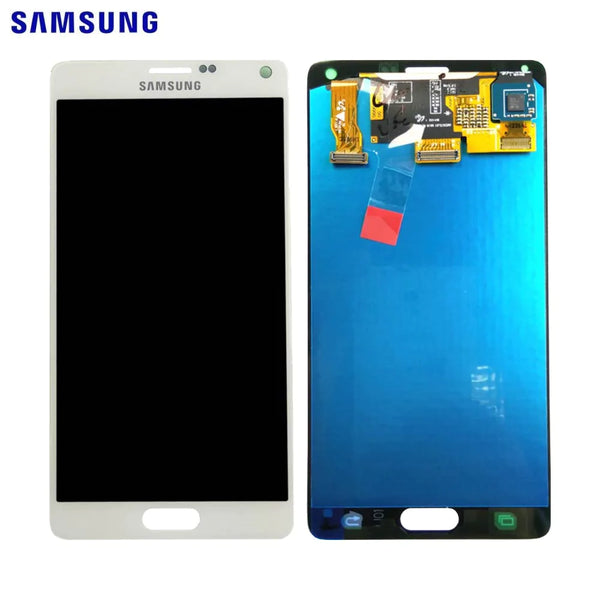 Touch Screen originale Samsung Galaxy Note 4 N910 GH97-16565A Bianco