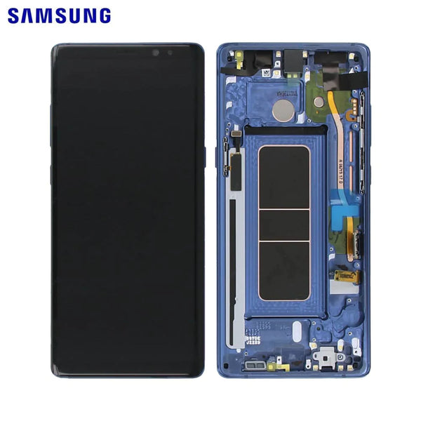 Touch Screen originale Samsung Galaxy Note 8 N950 GH97-21065B Blu