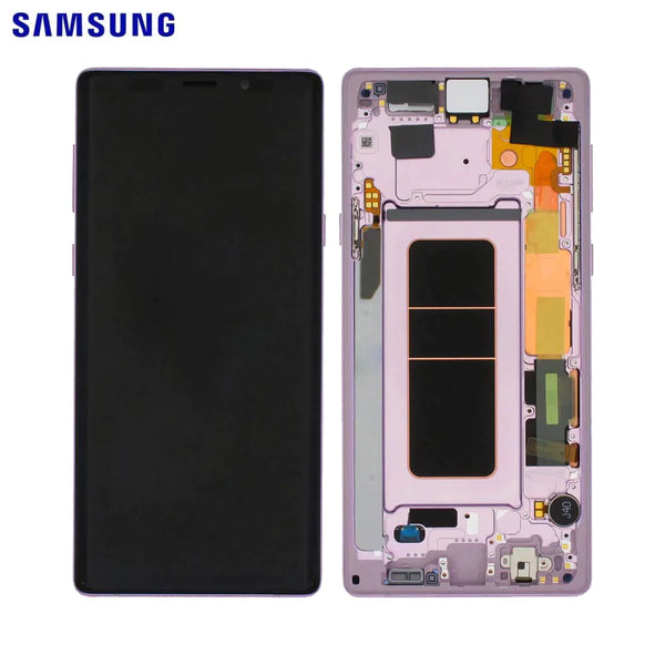 Schermo touch originale Samsung Galaxy Note 9 N960 GH82-23737E GH97-22269E GH97-22270E Orchid