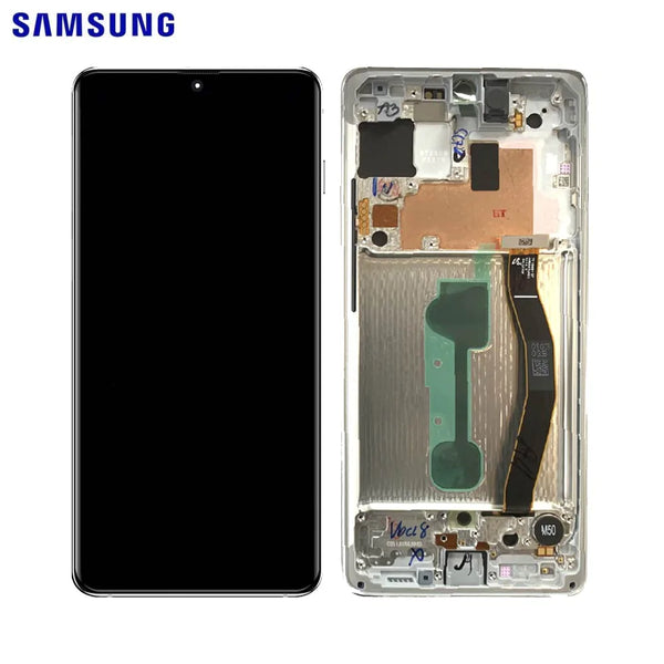 Touch Screen Originale Samsung Galaxy S10 Lite G770 GH82-21672B GH82-21992B GH82-22045B Prism White