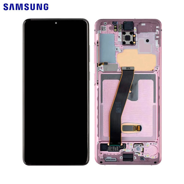 Touch Screen Originale Samsung Galaxy S20 G980 Galaxy S20 5G G981 GH82-22123C GH82-22131C Rosa