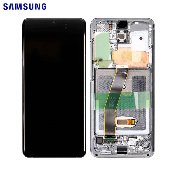 Touch Screen Originale Samsung Galaxy S20 G980 Galaxy S20 5G G981 GH82-22123B GH82-22131B Bianco