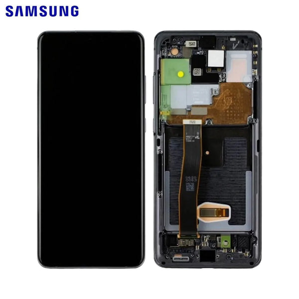 Touch Screen Originale Samsung Galaxy S20 Ultra G988 GH82-22271A GH82-22327A Nero