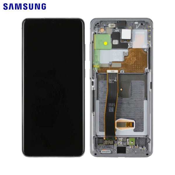 Touch Screen Originale Samsung Galaxy S20 Ultra G988 GH82-22271B GH82-22327B Grigio