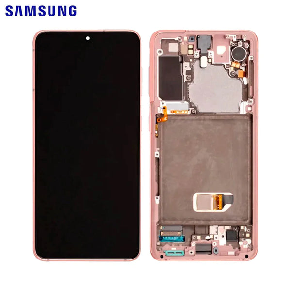 Touch Screen Originale Samsung Galaxy S21 5G G991 GH82-24544D GH82-24545D Phantom Pink