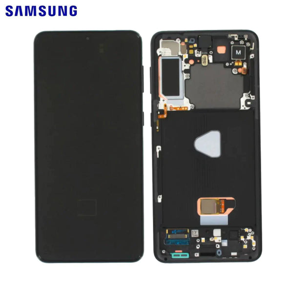 Touch Screen Originale Samsung Galaxy S21 Plus 5G G996 GH82-24553A GH82-24554A Nero Fantasma