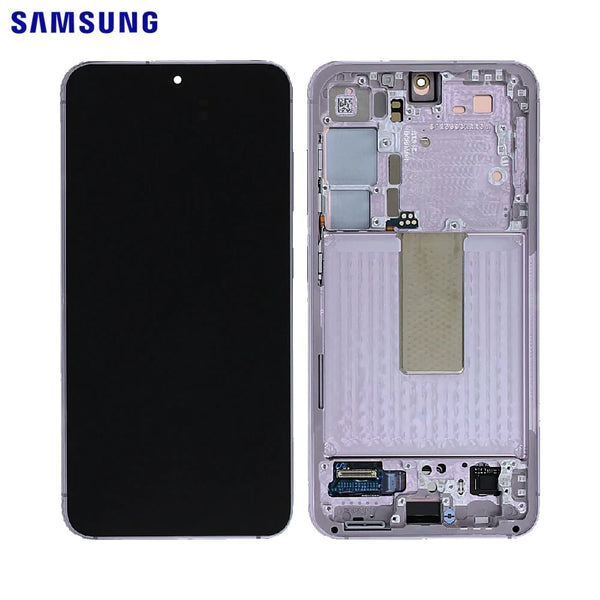 Touch Screen Originale Samsung Galaxy S23 5G S911 GH82-30480D GH82-30481D Lavanda