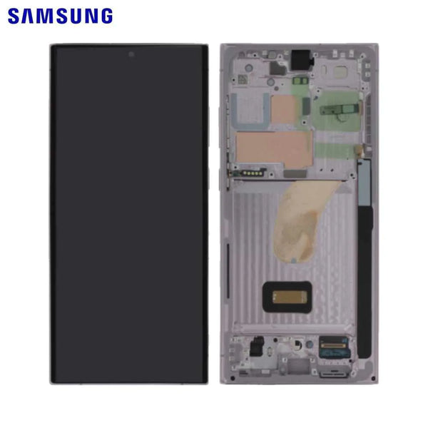 Touch Screen Originale Samsung Galaxy S23 Ultra 5G S918 GH82-30465D GH82-30466D Lavanda