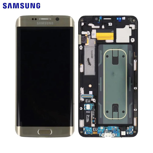 Touch Screen Originale Samsung Galaxy S6 Edge Plus G928 GH97-17819A GH97-17852A Oro