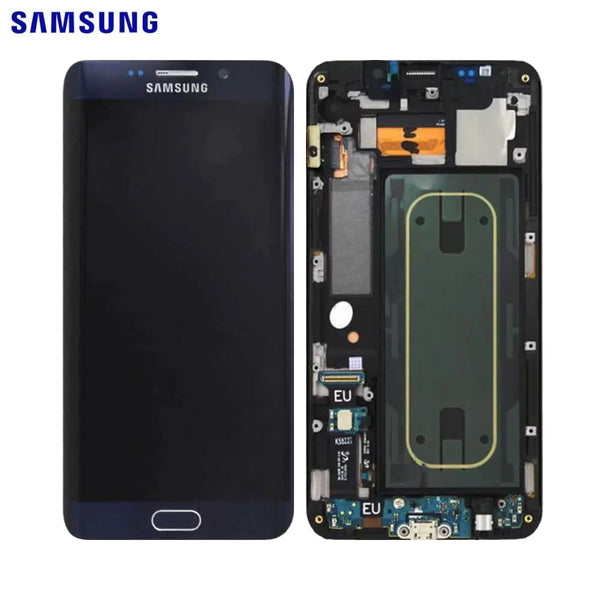 Touch Screen Originale Samsung Galaxy S6 Edge Plus G928 GH97-17819B GH97-17852B Nero