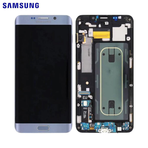Touch Screen Originale Samsung Galaxy S6 Edge Plus G928 GH97-17819D Grigio