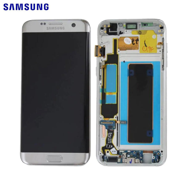 Touch Screen Originale Samsung Galaxy S7 Edge G935 GH97-18533B GH97-18594B GH97-18767B Argento