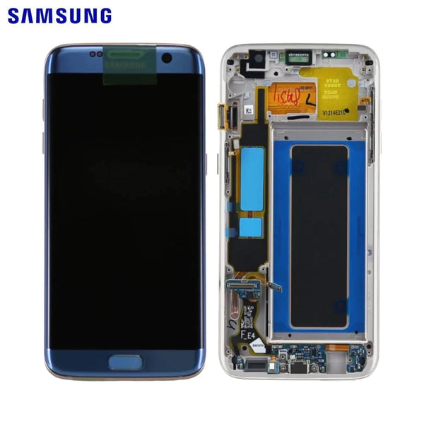 Touch Screen Originale Samsung Galaxy S7 Edge G935 GH97-18533G GH97-18594G GH97-18767G Blu