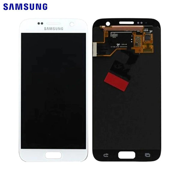 Touch Screen originale Samsung Galaxy S7 G930 GH97-18523D Bianco