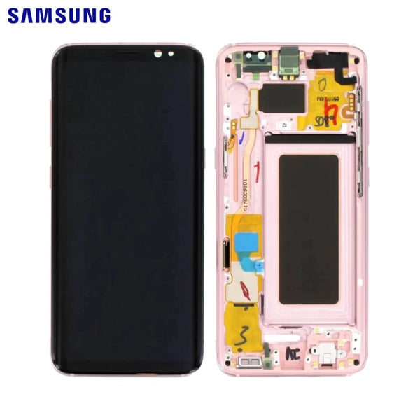 Touch Screen originale Samsung Galaxy S8 G950 GH97-20457E GH97-20458E GH97-20473E GH97-20629E Oro rosa