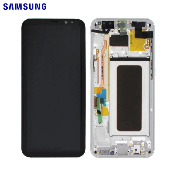 Touch Screen Originale Samsung Galaxy S8 Plus G955 GH97-20470B GH97-20564B GH97-20565B Argento