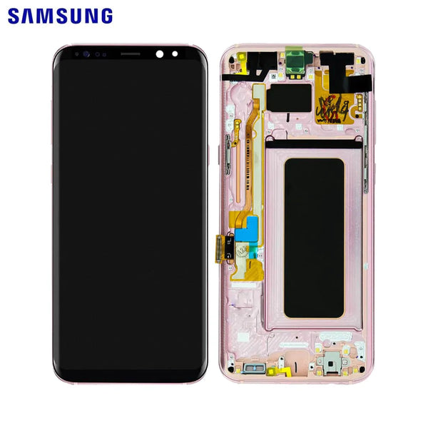Touch Screen Originale Samsung Galaxy S8 Plus G955 GH97-20470E GH97-20564E GH97-20565E Rosa