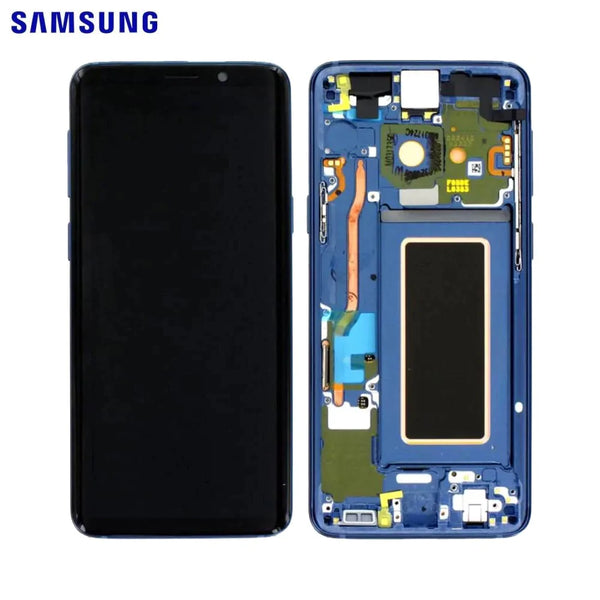 Touch Screen Originale Samsung Galaxy S9 G960 GH97-21696D GH97-21697D Blu
