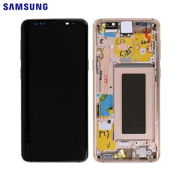 Touch Screen originale Samsung Galaxy S9 G960 GH97-21696E GH97-21697E Oro rosa