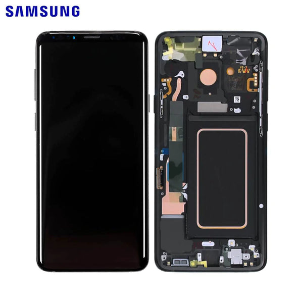 Touch Screen Originale Samsung Galaxy S9 Plus G965 GH97-21691A GH97-21692A Nero