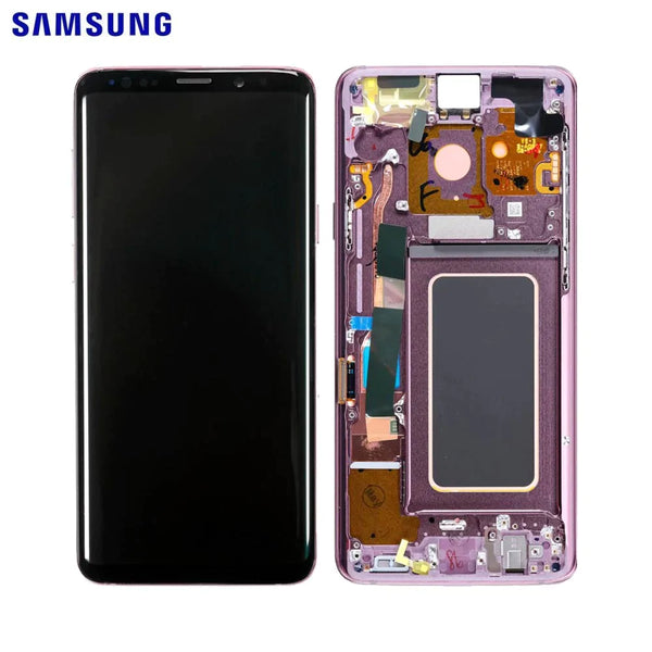 Touch Screen originale Samsung Galaxy S9 Plus G965 GH97-21691B GH97-21692B Orchid