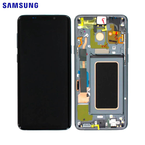 Touch Screen Originale Samsung Galaxy S9 Plus G965 GH97-21691C GH97-21692C Grigio Titanio